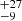 $ ^{+27}_{-9} $