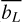 $\overline {{b_L}} $