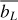 $\overline {{b_L}} $