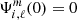 $ \Psi_{i, \ell}^m(0)=0 $