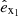 $ \hat{e}_{\mathrm{x}_1} $