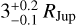 $3_{ - 0.1}^{ + 0.2}\,{R_{{\rm{Jup}}}}$