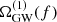 $ \Omega_{\mathrm{GW}}^{(1)}(f) $