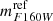$ m^{\mathrm{ref}}_{F160W} $