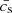 $ \bar{c_{\mathrm{s}}} $