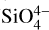 ${\rm{SiO}}_4^{4 - }$
