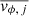 $ \overline{\mathit{v}_{\phi,\,j}} $