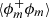 $ \langle \phi_m^+ \phi_m \rangle $