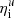 $ \eta_{\rm i}^u $