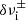$ \delta \nu_{\mathrm{i}}^{\pm} $