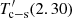$ T_{\mathrm{c-s}}^\prime(2.30) $