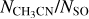 ${{{N_{{\rm{C}}{{\rm{H}}_3}{\rm{CN}}}}} \mathord{\left/ {\vphantom {{{N_{{\rm{C}}{{\rm{H}}_3}{\rm{CN}}}}} {{N_{{\rm{SO}}}}}}} \right. \kern-\nulldelimiterspace} {{N_{{\rm{SO}}}}}}$