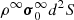 $ {{\rho }^{\infty }}\boldsymbol{\sigma }_{0}^{\infty } {{d}^{2}}S $