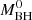 $ M^{0}_{\mathrm{BH}} $