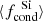 $ \langle f_{\text{cond}}^{\,\text{ Si}}\rangle $