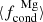 $ \langle f_{\text{cond}}^{\,\text{ Mg}}\rangle $