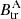 $ B^{\rm A}_{\rm tr} $