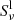 $ S^{\mathrm{l}}_{\nu} $