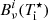 $ B^i_\nu(T^\star_{\rm i}) $