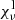 $ \chi^{\rm l}_\nu $
