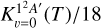 $K_{\upsilon = 0}^{{1^2}A'}{{\left( T \right)} \mathord{\left/ {\vphantom {{\left( T \right)} {18}}} \right. \kern-\nulldelimiterspace} {18}}$
