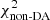 $ \chi^2_{\text{non-DA}} $