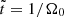 $ \tilde{t}=1/\Omega_0 $
