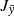 $ {J}_{\bar{y}} $