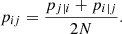 $$ \begin{aligned} p_{ij} = \frac{p_{j|i}+p_{i|j}}{2N}. \end{aligned} $$