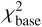 $\chi _{{\rm{base}}}^2$