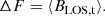 $$ \begin{aligned} \Delta F = \langle B_{\rm LOS,t}\rangle . \end{aligned} $$