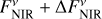 $F_{{\rm{NIR}}}^v + {\rm{\Delta }}F_{{\rm{NIR}}}^v$