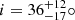 $ i=36{^{+12}_{-17}}{\circ} $