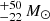 $ ^{+50}_{-22}\,M_{\odot} $