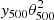 $ {\it y}_{500}\theta_{500}^2 $