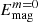 $ E_{\mathrm{mag}}^{m=0} $