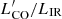 $ L^\prime_{\rm CO}/L_{\rm IR} $
