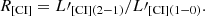 $$ \begin{aligned} R_{\rm [C{\small I}]} = L\prime _{\rm [C{\small I}](2-1)}/L\prime _{\rm [C{\small I}](1-0)}\mathrm{.} \end{aligned} $$