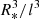 $ R_*^3/l^3 $