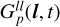 $G_p^{ll}\left( {{\bf{l}},t} \right)$
