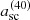 $ a^{(40)}_{\mathrm{sc}} $