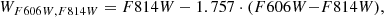 $$ \begin{aligned} W_{F606W, F814W} = F814W - 1.757 \cdot (F606W{-}F814W), \end{aligned} $$