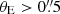 $ \theta_{\mathrm{E}} > 0{{\overset{\prime\prime}{.}}}5 $