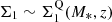 $ \Sigma_{1} \sim \Sigma_{1}^{\mathrm{Q}}(M_\ast,z) $