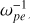 $\omega _{pe}^{ - 1}$