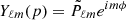 $ Y_{\ell m}(p) = \tilde{P}_{\ell m} e^{im\phi} $