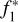 $f_1^*$