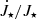 $ \dot{J}_\star/J_\star $