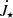 $ \dot{J}_\star $