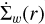 ${{{\rm{\dot \Sigma }}}_w}\left( r \right)$